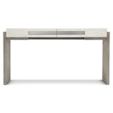 Foundations Light Shale/Linen Console Table - Ornate Home