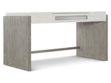 Foundations Light Shale/Linen Desk - Ornate Home