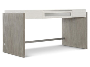 Foundations Light Shale/Linen Desk - Ornate Home