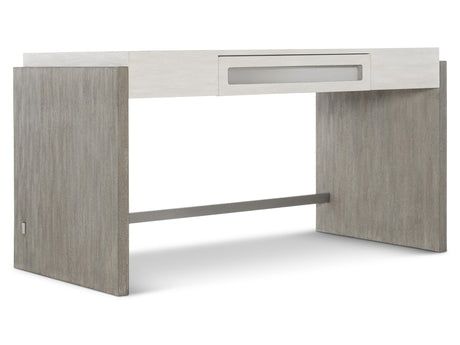 Foundations Light Shale/Linen Desk - Ornate Home