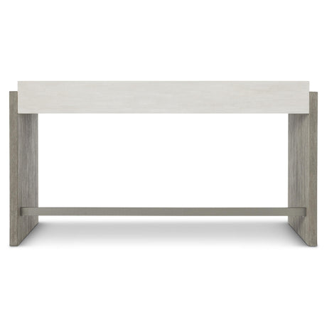 Foundations Light Shale/Linen Desk - Ornate Home