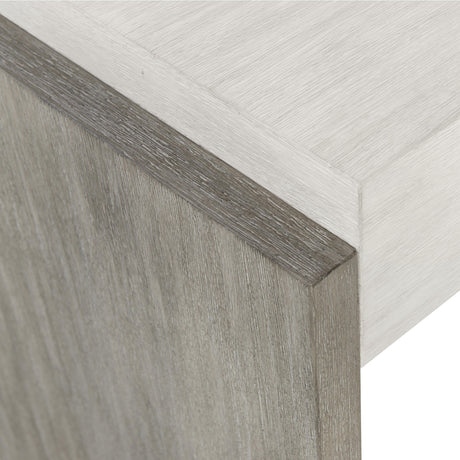 Foundations Light Shale/Linen Desk - Ornate Home