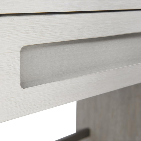 Foundations Light Shale/Linen Desk - Ornate Home