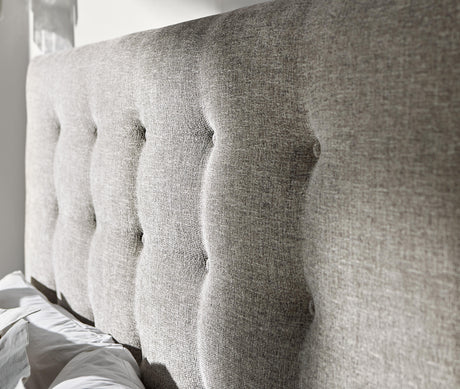 Foundations Light Shale/Linen/Grey California King Panel Bed - Ornate Home