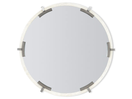 Foundations Light Shale/Linen Mirror - Ornate Home