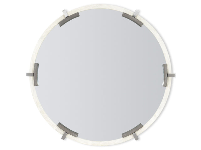Foundations Light Shale/Linen Mirror - Ornate Home
