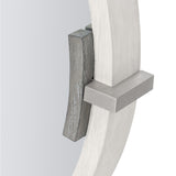 Foundations Light Shale/Linen Mirror - Ornate Home