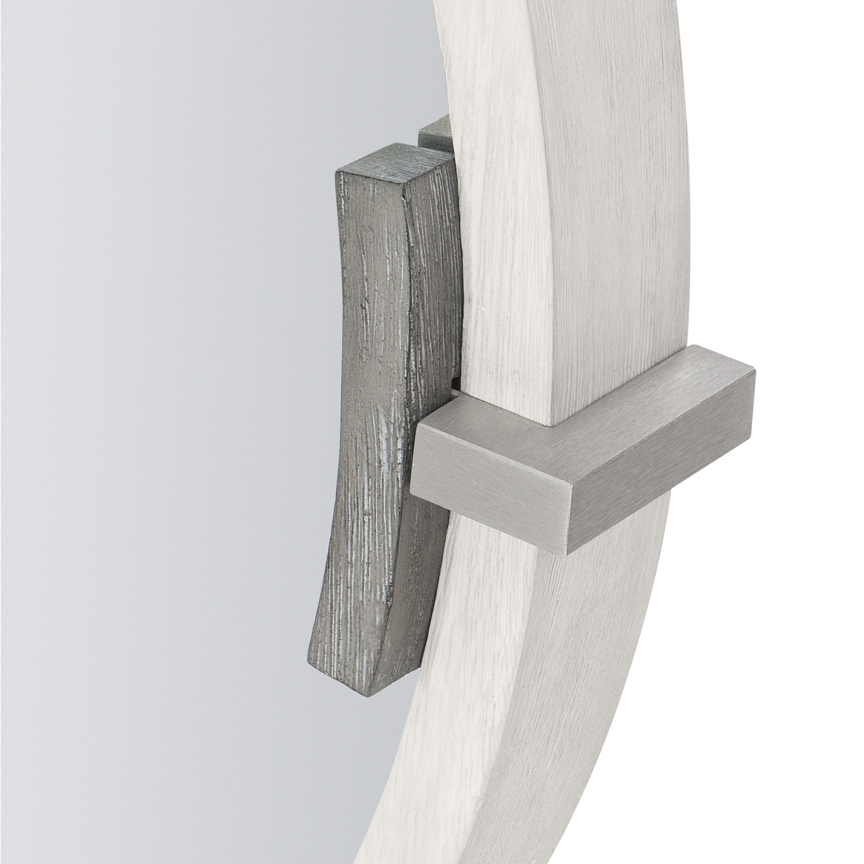 Foundations Light Shale/Linen Mirror - Ornate Home