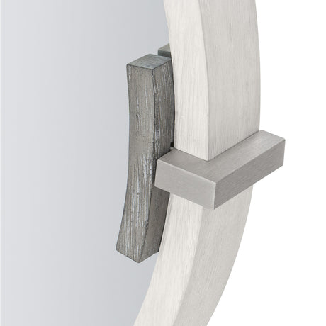 Foundations Light Shale/Linen Mirror - Ornate Home