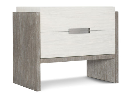 Foundations Light Shale/Linen Nightstand - Ornate Home