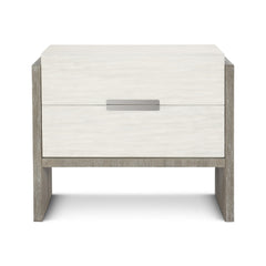 Foundations Light Shale/Linen Nightstand - Ornate Home