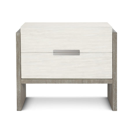 Foundations Light Shale/Linen Nightstand - Ornate Home