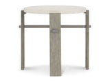 Foundations Light Shale/Linen Side Table - Ornate Home