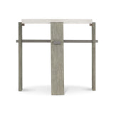 Foundations Light Shale/Linen Side Table - Ornate Home