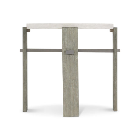 Foundations Light Shale/Linen Side Table - Ornate Home