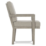 Foundations Light Shale/Neutral Beige Arm Chair - Ornate Home