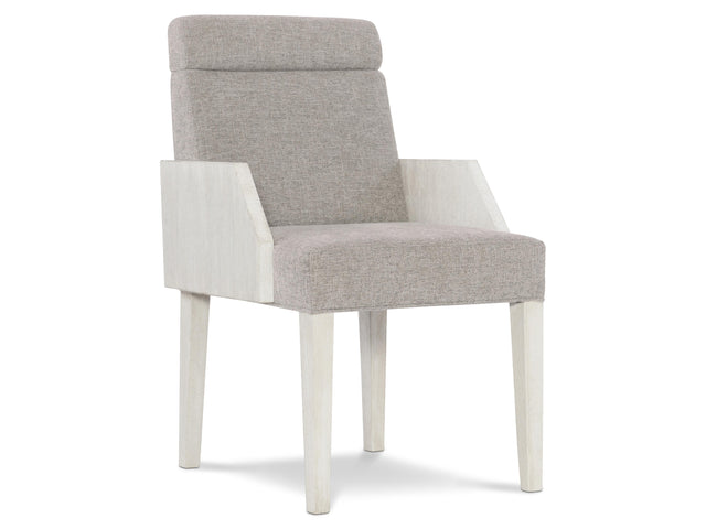 Foundations Linen/Beige/Tan Arm Chair - Ornate Home