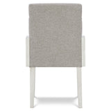Foundations Linen/Beige/Tan Arm Chair - Ornate Home