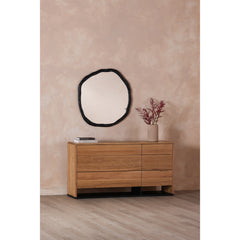 Foundry Black Large Mirror - Ornate Home