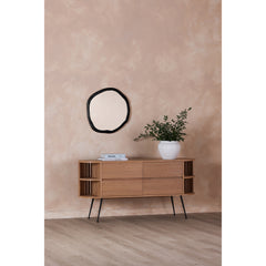 Foundry Black Small Mirror - Ornate Home