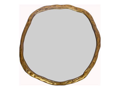 Foundry Gold Large Mirror - Ornate Home