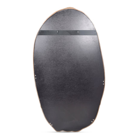 Foundry Gold Oval Mirror - Ornate Home