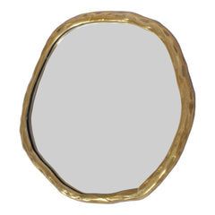 Foundry Gold Small Mirror - Ornate Home