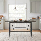 Foundry White Counter Height Table Top - Ornate Home