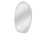 Foundry White Oval Mirror - Ornate Home