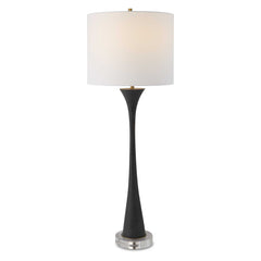Fountain Black Stone Buffet Lamp - Ornate Home