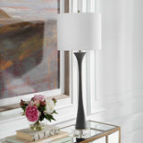 Fountain Black Stone Buffet Lamp - Ornate Home