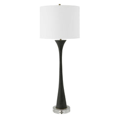 Fountain Black Stone Buffet Lamp - Ornate Home