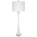 Fountain White Marble Buffet Lamp - Ornate Home