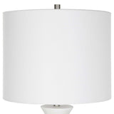 Fountain White Marble Buffet Lamp - Ornate Home