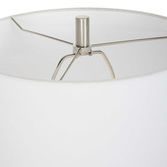 Fountain White Marble Buffet Lamp - Ornate Home