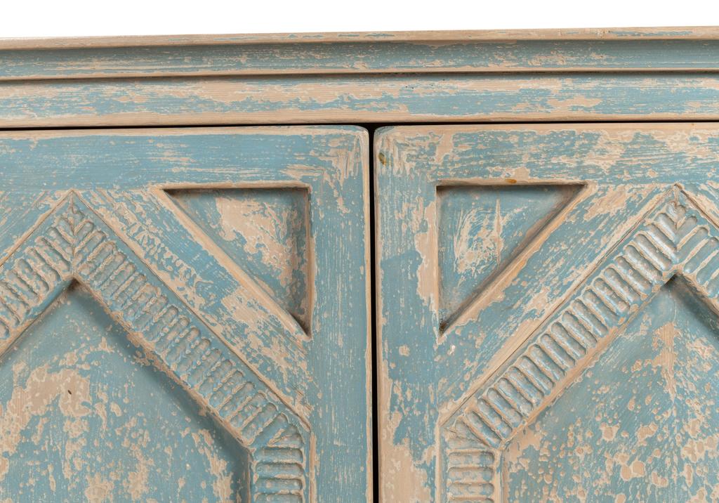 Four Diamonds Blue Sideboard - Ornate Home