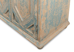 Four Diamonds Blue Sideboard - Ornate Home