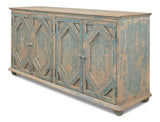 Four Diamonds Blue Sideboard - Ornate Home