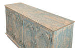 Four Diamonds Blue Sideboard - Ornate Home