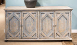 Four Diamonds Blue Sideboard - Ornate Home