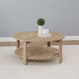 Fowler Natural Coffee Table - Ornate Home