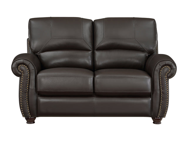 Foxborough Brown Loveseat - Ornate Home