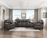 Foxborough Brown Loveseat - Ornate Home