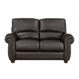Foxborough Brown Loveseat - Ornate Home