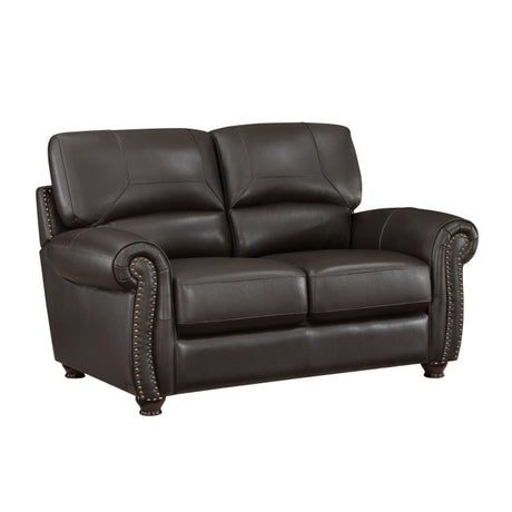 Foxborough Brown Loveseat - Ornate Home