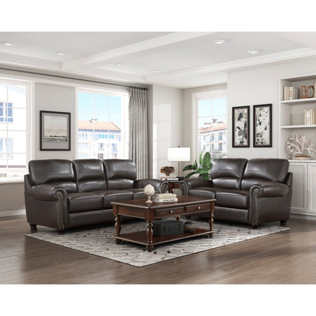 Foxborough Brown Sofa - Ornate Home