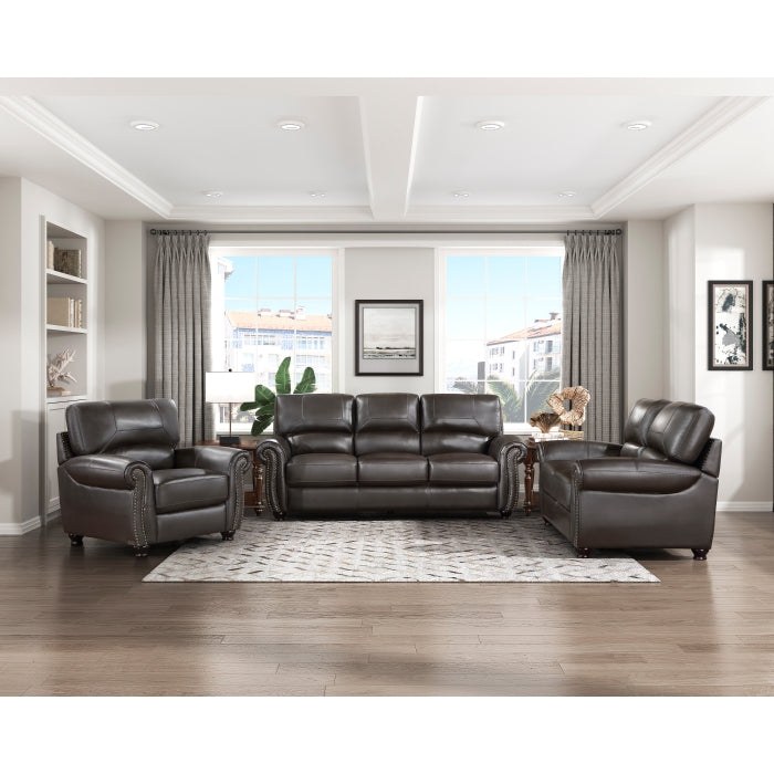 Foxborough Brown Sofa - Ornate Home