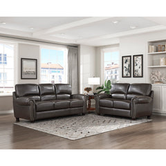 Foxborough Brown Sofa - Ornate Home