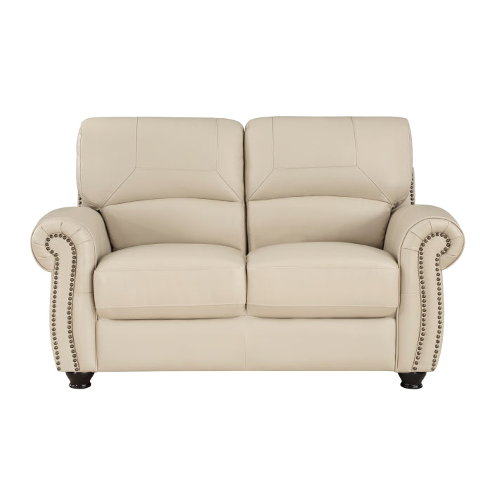 Foxborough Cream Loveseat - Ornate Home