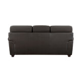 Foxborough Dark Brown Sofa & Loveseat - Ornate Home